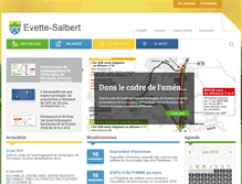 Tablet Screenshot of evettesalbert.fr